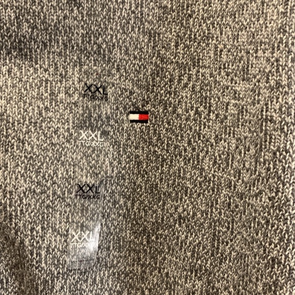 Tommy Hilfiger 2XL Full Zip Sweater Grey NWT - Picture 2 of 9